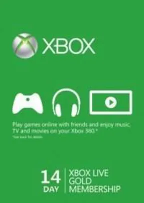 [CDKeys] Xbox Live Gold 14 Dias (Xbox One/360)