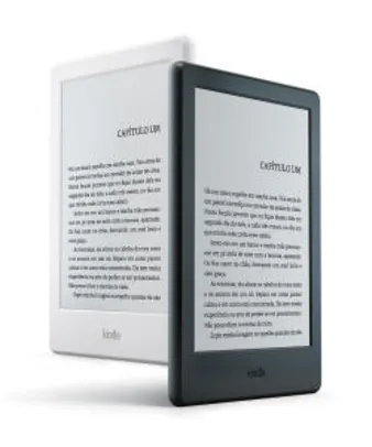 Kindle A568 8ª Geração com Tela Sensível ao Toque Wi-Fi tela de 6" sem reflexo e sensível ao toque wi-fi - R$208