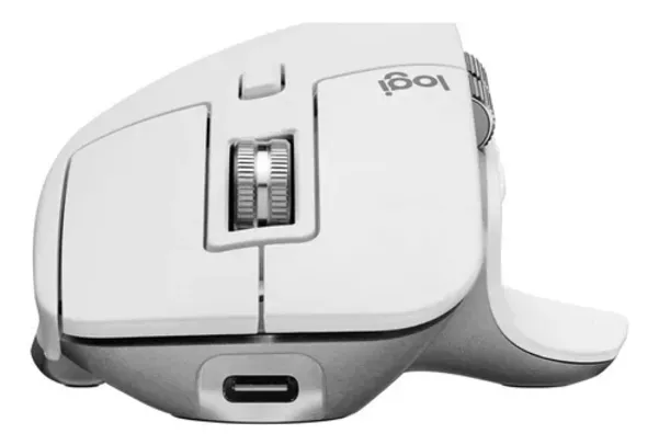 Mouse Logitech Wireless Mx Master 3s Cinza Bolt 8k Dpi