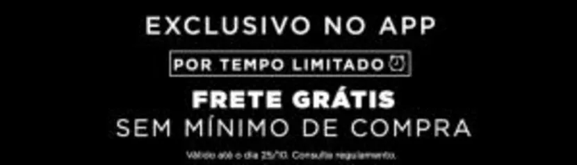 [APP] Frete grátis sem mínimo de compra