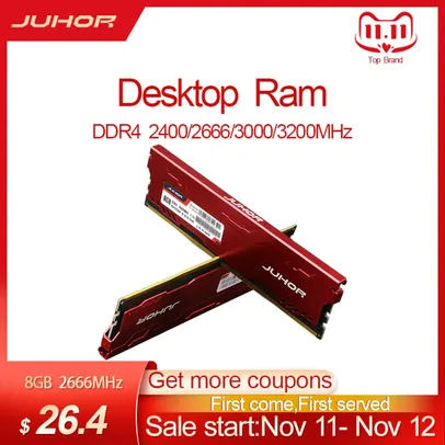 MEMÓRIA RAM JUHOR DDR4 8GB 3200MHZ