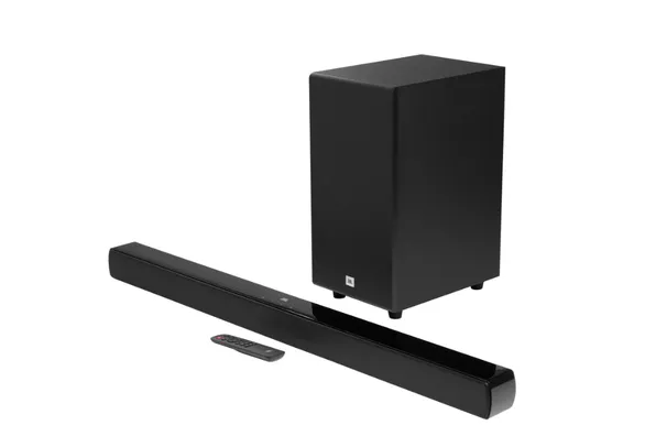 Soundbar 2.1 Canais JBL Subwoofer sem Fios SB190 Preto