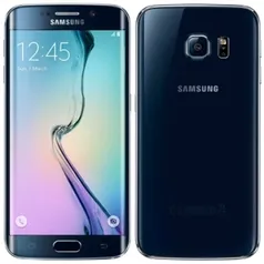 Smartphone Samsung Galaxy S6 Edge Preto Tela 5.1" 4G+WiFi, Android 5.0, Câmera 16MP, Memória 32GB | R$1794