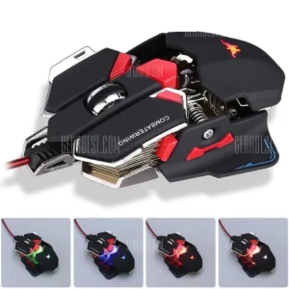 Combaterwing CW-80 USB Wired Optical Gaming Mouse Lindo ! R$61