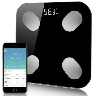 [Estoque no Brasil] Balança Inteligente Multifunção SDARISB Bluetooth | R$155