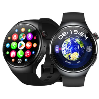 [Primeira compra + seguro tarifário] Zeblaze Thor Ultra 4G Relógio Inteligente GPS NFC WiFi Android 8.1 2GB+16GB Watch Phone 1,43 polegadas AMOLED Mon