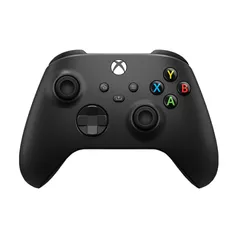 Controle sem fio Xbox Carbon Black Series x, s, One Preto