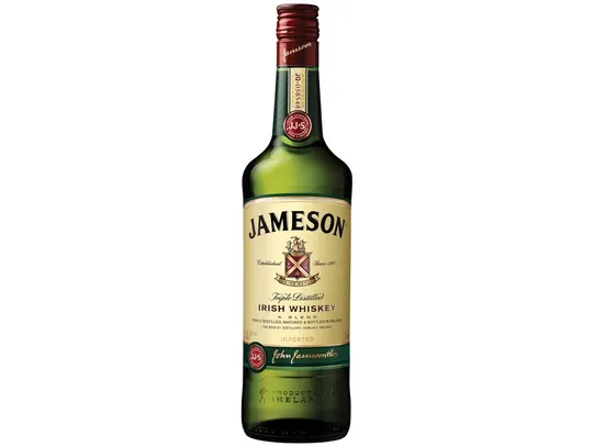[C. OURO] Whisky Irlandês Jameson 750ml | R$76