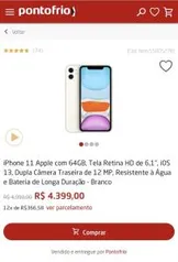 iPhone 11 Apple 64gb