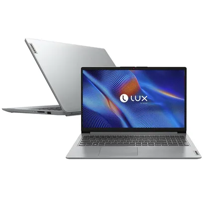 Foto do produto Notebook Lenovo AMD Ryzen 5-7520U 8GB 256GB SSD Tela HD 15.6 Linux Ideapad 1 82X5S00100