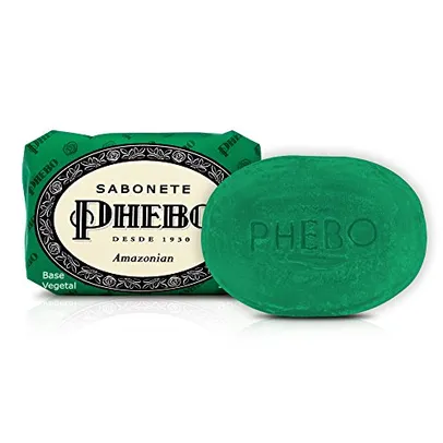 Sabonete Amazonian, PHEBO, Verde Escuro, 90g