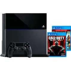 [Americanas] PS4 500GB+2 Jogos + Controle Dualshock 4 Nacional R$1800