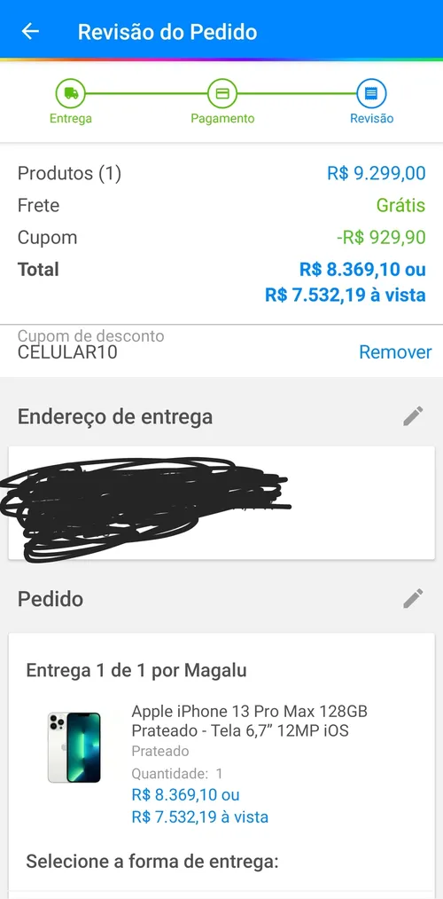 Imagen na descrição da promoção