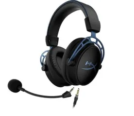 Headset Gamer HyperX Cloud Alpha S Azul, Som Surround 7.1, Drivers 50m