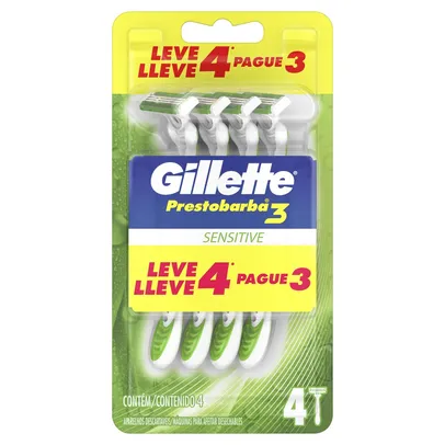 Gillette Prestobarba3 4 Unidades