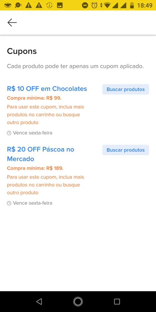 Imagen na descrição da promoção