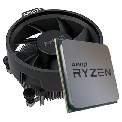 Processador AMD Ryzen 5 3400G (Com vídeo integrado) 3.7GHz (4.2GHz Turbo) | R$1399