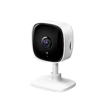 Camera de Segurança Wi-Fi, 1080p Full HD TP-Link Tapo C100, Visão Noturna, Audio de Duas Vias, Trabalha com Alexa, Detecção de Movimento