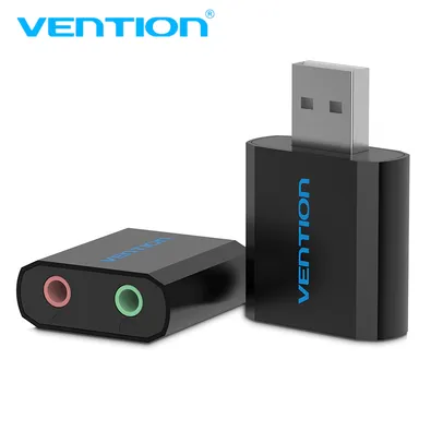 (Todos Usuários) Placa de Som USB - Vention