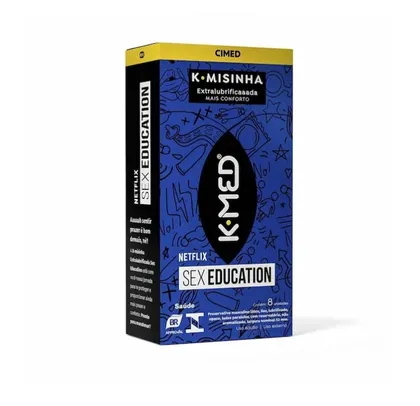 Camisinha K-Med K-Misinha Sex Education 8 unidades