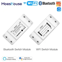 Interruptor Inteligente MOES  Wi Fi / Bluetooth Smart Life APP 