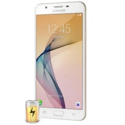 Saindo por R$ 1189: Smartphone Samsung Galaxy J7 Prime Dual Chip G610M Dourado Tela 5.5" 4G Android 6.0 13MP 32GB - Desbloqueado | Pelando