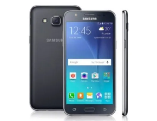 Smartphone Samsung Galaxy J5 Duos Preto J500M,Tela 5´´ 16GB