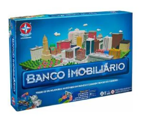 [FRETE PRIME] Jogo de tabuleiro Banco Imobiliário Estrela