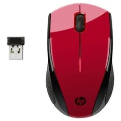 Mouse Sem Fio HP X3000 Vermelho - R$21