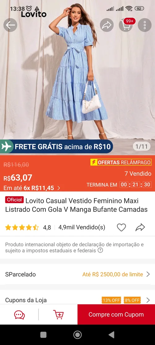 Imagen na descrição da promoção