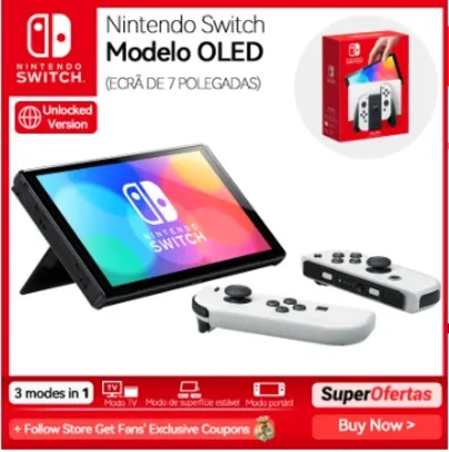 Consoles Video Game Nintendo Switch Tela OLED 64GB 