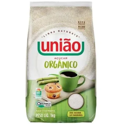 Açúcar União Cristal Orgânico 1kg