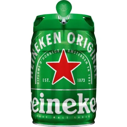 Cerveja Heineken não Retornável Pilsen Barril 5L