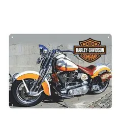 Placa Decorativa Harley Davidson R$12