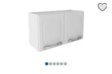 Armário de Geladeira Itatiaia Diamante IPG2-C com 2 Portas - Branco | R$ 90