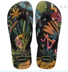 Chinelo Havaianas Farm Floresta Surreal