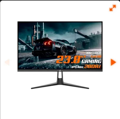 Monitor Gamer SuperFrame Precision, 23.8 Pol, Flat, Full HD, 1ms, 280Hz, 100% sRGB, FreeSync, HDMI/DP