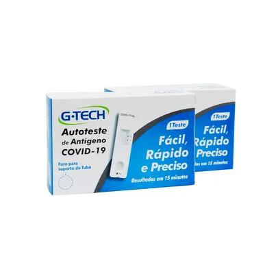 AUTO TESTE DE ANTIGENO COVID 19 G-TECH