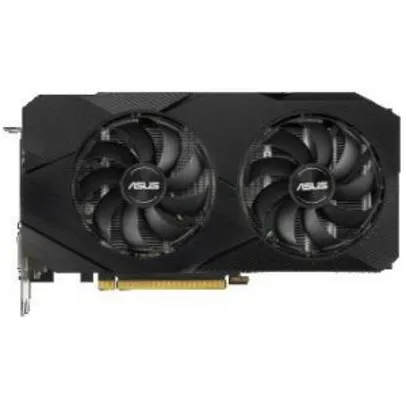 Placa de Vídeo Asus GeForce GTX 1660 Dual EVO, 6GB GDDR5, 192Bit, DUAL-GTX1660-O6G-EVO - R$1099