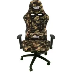 [CC submarino + AME] Cadeira Gamer Battle Red Nose Camuflada - Dazz | R$809