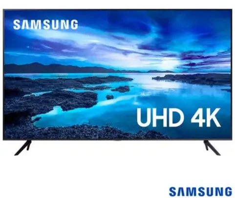 Samsung Smart TV UHD 4K 50" com Processador Crystal 4K, Controle Único, Alexa Built in e Wi-Fi 