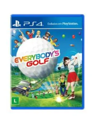 Everybody's Golf - PS4
(Primeira compra)