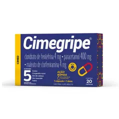 Cimegripe 20 Cápsulas - PanVel Farmácias