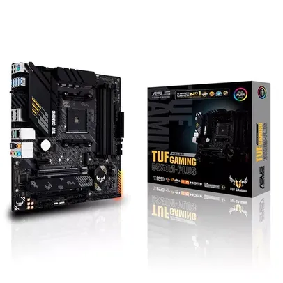 Placa Mãe Asus TUF Gaming B550M-Plus, AMD AM4, mATX, DDR4