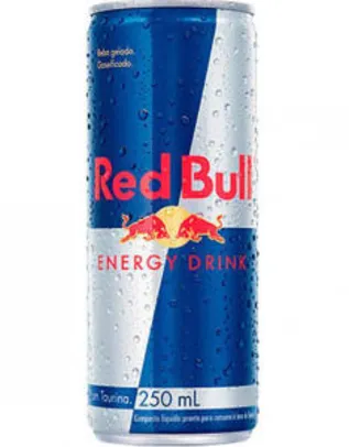 [Magalu pay R$4,33] Red Bull - 6 unidades - Alguns sabores R$ 5