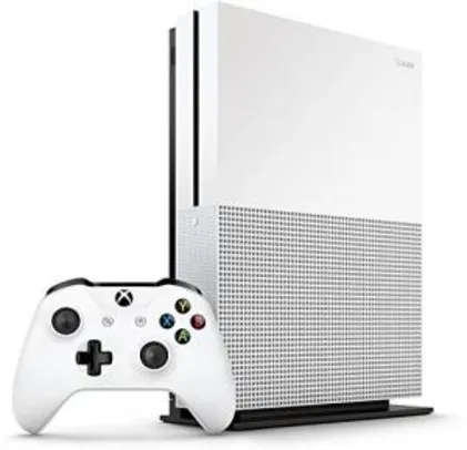 Xbox One S White 1TB Slim Branco - R$ 1.374,00