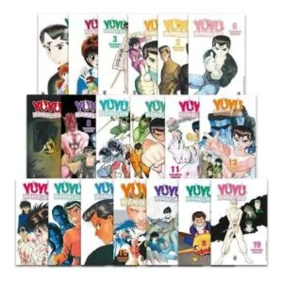 Coleção Yu Yu Hakusho - Volumes 1 Ao 19 (Frete grátis PRIME)