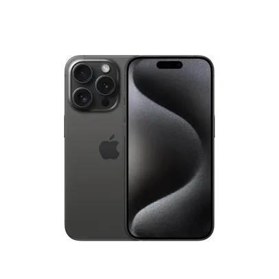 iPhone 15 Pro Apple 128GB, Câmera Tripla 48MP, Tela 6.1, Preto Titânio