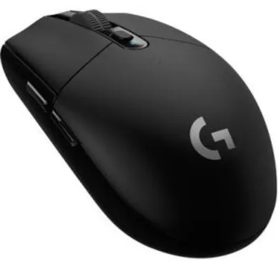 Mouse Sem Fio Gamer Logitech G305 Hero Lightspeed, 6 Botões, 12000 DPI - R$219