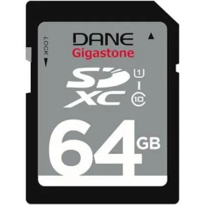 Cartão de Memória Dane-Elec Class 10 64GB R$ 99,99